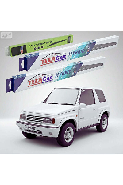 TEAMCAR Lamele ștergătoare Suzuki Vitara ET 1995-1998 |   Set Hibrid Față și ...