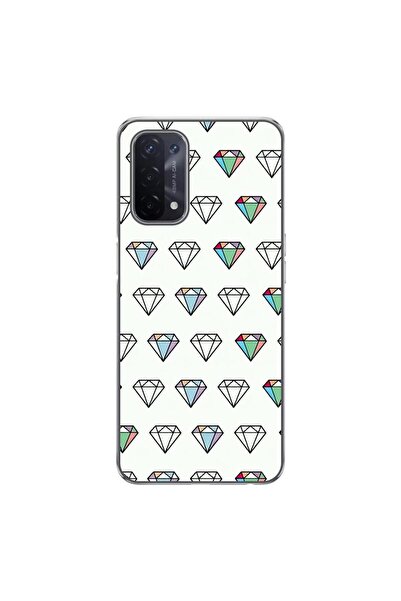 OEM Husa compatibila cu Oppo A54 5G, A74 5G Silicon Gel Tpu Model Diamonds Pa...