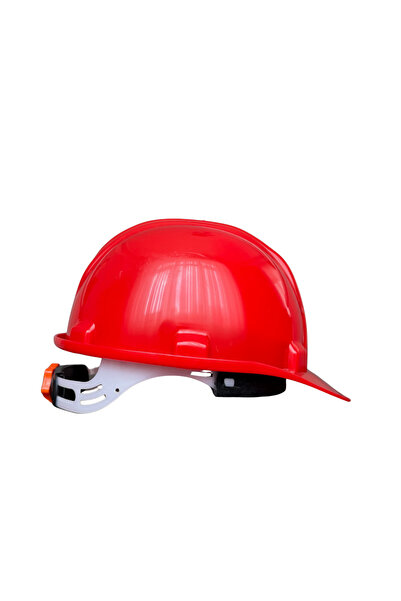 Essafe Vidalı Kırmızı Baret
