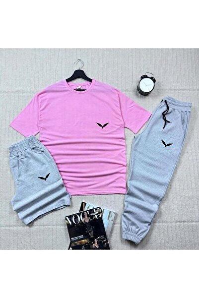 orwen life est. 2022 Men Women Unisex Oversize 3-Piece Set T-Shirt Shorts Swe...