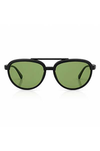 Matteo Ferari Premium Men's Sunglasses with Green Lenses – Matte Black Frame ...