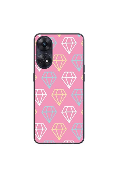 OEM Husa compatibila cu Oppo Reno8 T 4G Silicon Gel Tpu Model Diamond Pattern...