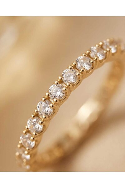 XUPING JEWELRY İCE YAPILI ZARİF ZİRKON TAŞLI EKLEM YÜZÜK