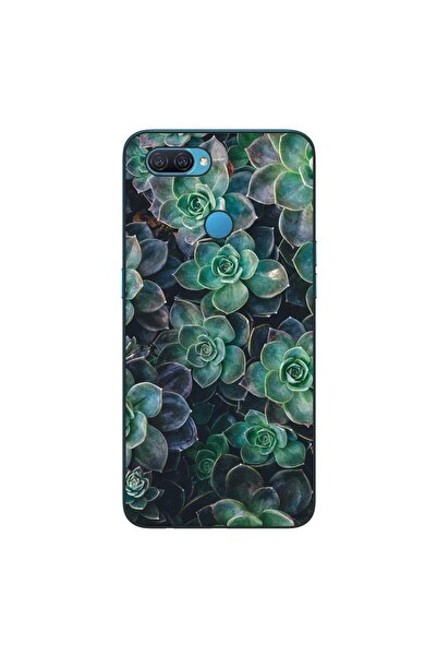 OEM Калъф за Oppo A12 от силиконов гел TPU с десен  "Рок цветя "