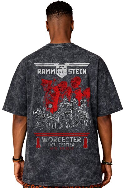 SEVBANO Rammstein rok metal muzički bend, unisex majica sa štampanjem, vintag...