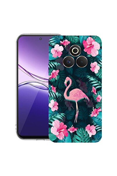 bestcase ¬Æ Husa pentru Realme P3 Pro cu Design Flamingo, Clear Slim Silicon,...
