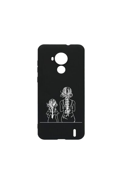 bestcase Λεπτή Θήκη Σιλικόνης 0.8MM, Συμβατή με Nokia C30, Για Μαμά και Κόρη,...