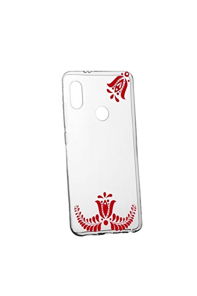 bestcase Husa Silicon, Transparent, Slim, Motiv Floare, Huawei P20 Lite