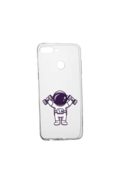 bestcase Θήκη σιλικόνης συμβατή με Huawei Y6 Prime 2018, Astronaut Gym, ανθεκ...