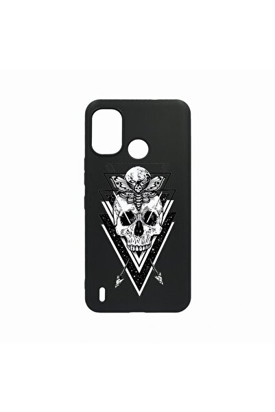 bestcase Калъф, съвместим с Nokia C31, с череп, устойчив на износване, серия ...