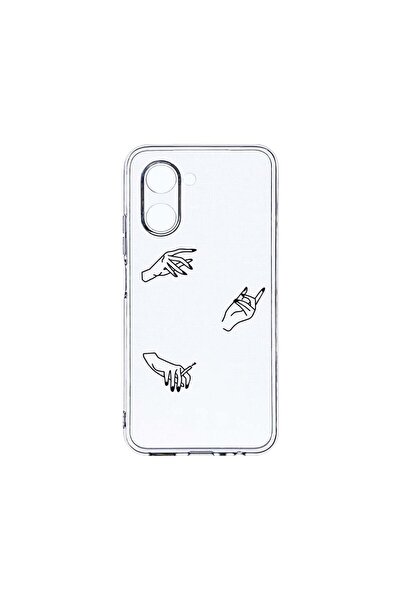 bestcase Прозрачен силиконов калъф 2ММ, съвместим с Realme C33, удароустойчив...