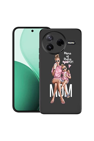 bestcase ¬Æ Husa TPU Ultra Slim Compatibil cu Poco F7 Pro, cu Design Girl Mom...