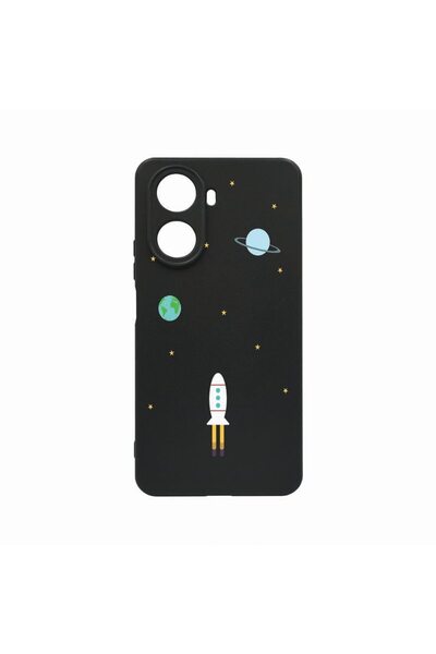bestcase Θήκη, Συμβατή με Huawei Nova 10 SE, Σχέδιο Σύμπαν, Διαστημόπλοιο, Αν...