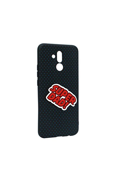bestcase Husa Silicon Compatibila Cu Huawei Mate 20 Lite, Super Dad, rezisten...
