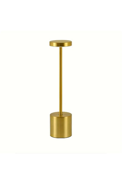 Choice4 Gold Gold Table Lamps Portable LED Desk Lamps Dimming Rechargeable Ba...