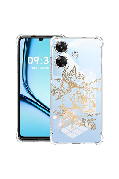 bestcase ¬Æ Husa Anti Shock pentru Realme Note 60 / Note 60X cu Design Golden...