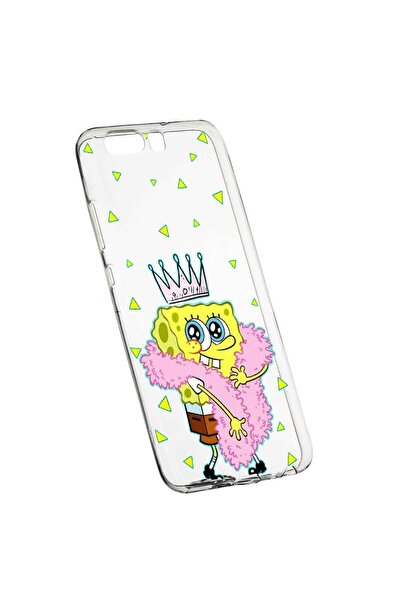bestcase Husa de protectie SpondeBob, pentru Huawei Y6 2018, rezistenta la uz...