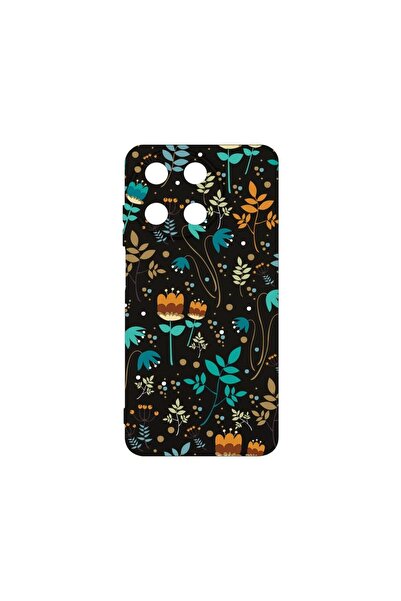bestcase Husa BestCase® Silicon Premium, Compatibilă cu Realme 11 4G, Flori d...