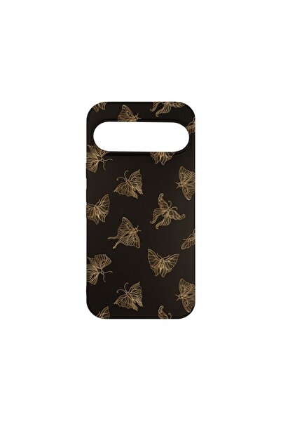 bestcase Θήκη για Google Pixel 9, BestCase® Λεπτή Σιλικόνη 0.8MM, Χρυσή Πεταλ...