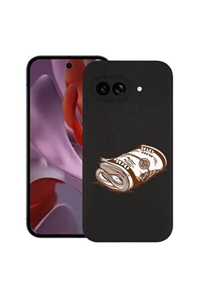 bestcase Калъф за Google Pixel 9a, Money, Тънък силиконов 0.8ММ, Противоударе...
