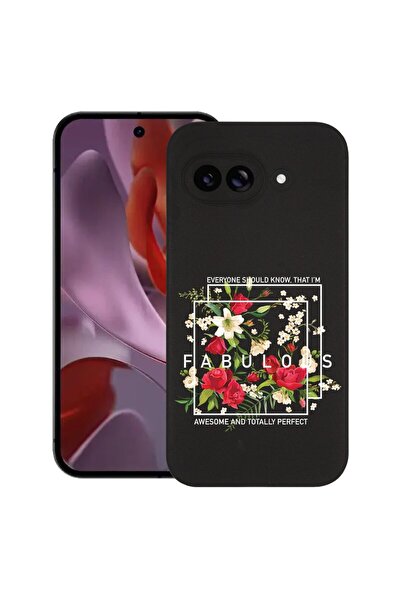 bestcase Калъф за Google Pixel 9a, Страхотен, Тънък силиконов 0.8ММ, Удароуст...
