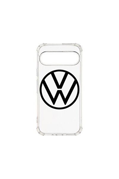 bestcase Husa Antișoc 1.5MM, Compatibilă cu Google Pixel 9 Pro, Logo VW, Tehn...