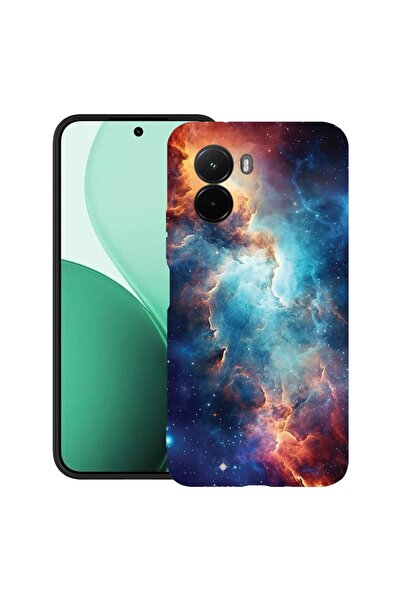bestcase Υπέρλεπτη Θήκη TPU Συμβατή με Poco M7, με Σχέδιο Γαλαξίες, 3119618 B...