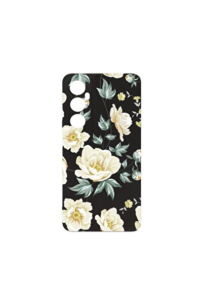 bestcase Λεπτή Θήκη Σιλικόνης 0.8MM, Συμβατή με Realme C65, Λουλούδια, Προστα...