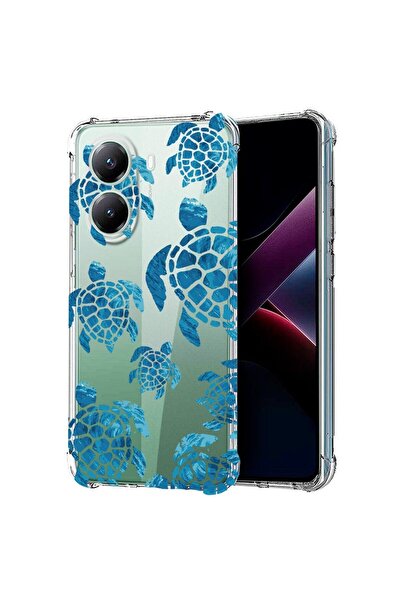 bestcase ¬Æ Husa Anti Shock Compatibila cu Poco X7 Pro 5G, Summer Turtles, 19...
