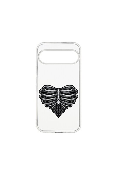 bestcase ¬Æ Husa Clear Silicon 2MM, Compatibila Cu Google Pixel 9, Skeleton H...