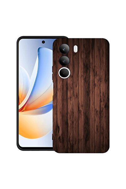 bestcase Θήκη για Realme C71 με σχέδιο ξύλου καρυδιάς, TPU Ματ Εξαιρετικά Λεπ...