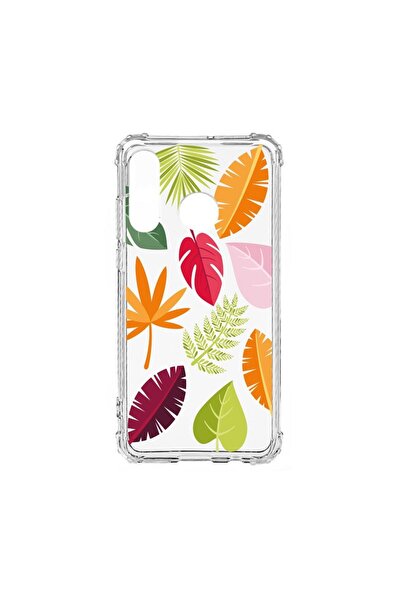 bestcase Husa Anti Shock Silicon Compatibila Cu Huawei P30 Lite, Feathers, Au...