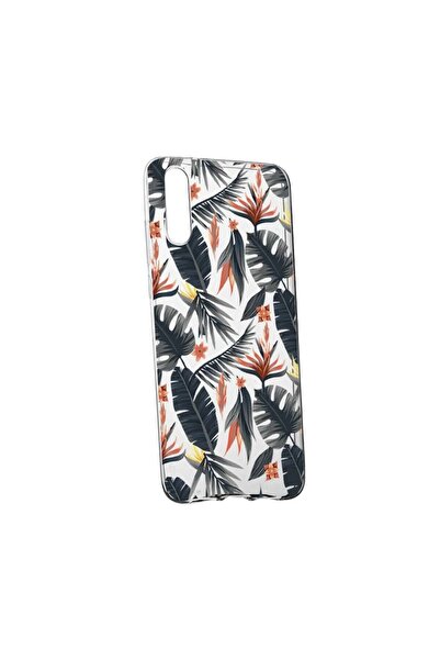bestcase Husa Silicon, Transparent, Slim, Tropical Pattern, Huawei P20 Plus