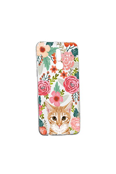 bestcase Husa Cat and Flowers, pentru Huawei Mate 10 Lite, rezistenta la uzur...