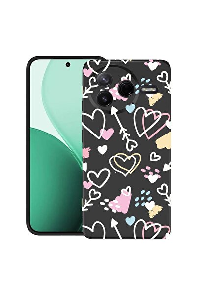 bestcase ¬Æ Husa TPU Ultra Slim Compatibil cu Poco F7 Pro, cu Design Love Sym...