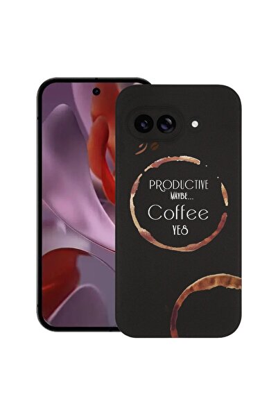 bestcase Калъф за Google Pixel 9a, Кафяв, Тънък силиконов 0.8ММ, Удароустойчи...