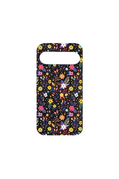 bestcase Husa pentru Google Pixel 9 Pro, BestCase¬Æ Slim SIlicon 0.8MM, Flowe...
