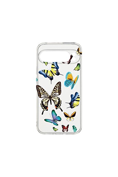 bestcase Husă transparentă din silicon de 2MM, compatibilă cu Google Pixel 9 ...