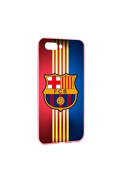 bestcase Husa de protectie Football, Barcelona pentru Huawei Honor 10, rezist...