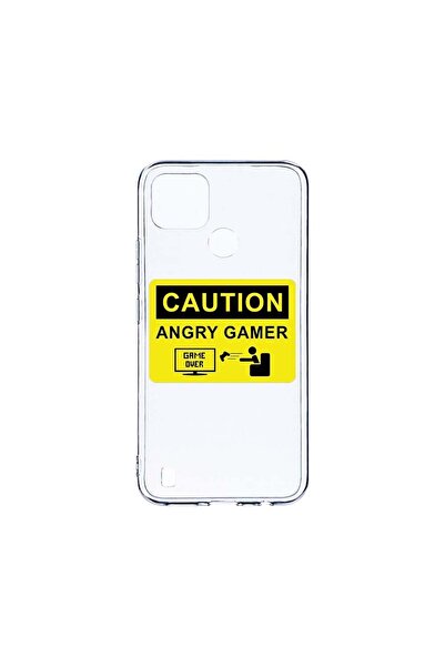 bestcase Husa BestCase¬Æ Clear Silicon 2MM, Compatibila Cu Realme C21Y, Angry...