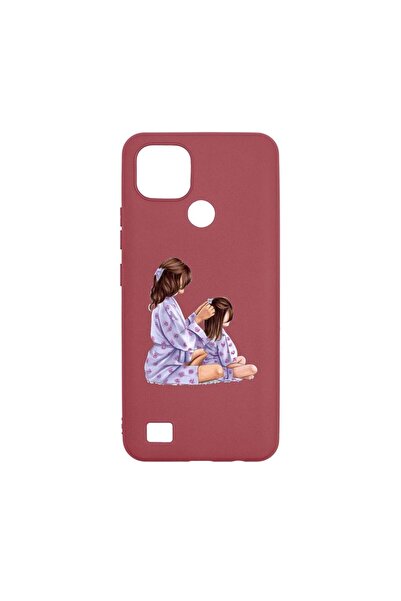 bestcase Silicone Case, Compatible with Realme C21, Princesses Gril Mom, wear...