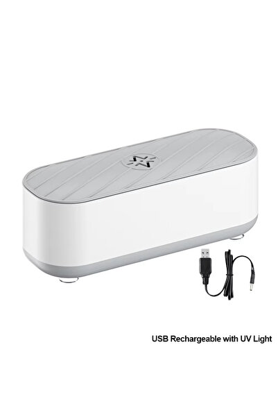 Choice1 Rechargeable Ultrasonic Cleaning Machine USB Rechargeable High Freque...