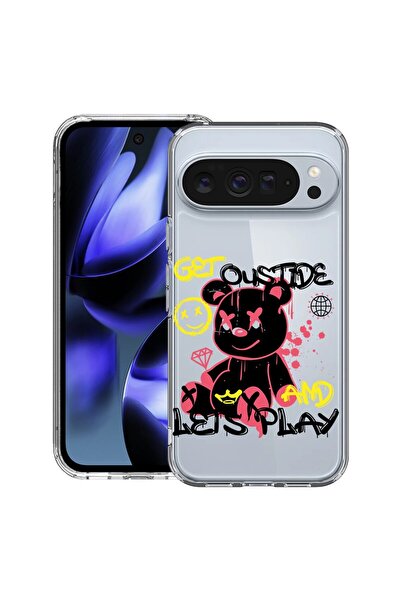 bestcase Husă pentru Google Pixel 10 / Pixel 10 Pro cu design Ursuleț de pluș...