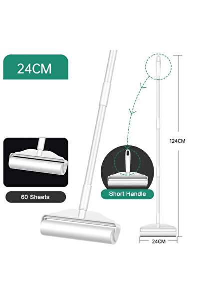 Choice8 24cm long 24cm 16cm Wide Lint Rollers Sticky with Long Handle Large S...