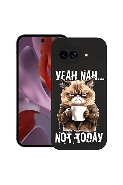 bestcase Тънък силиконов калъф за Google Pixel 9a, Not Today, 1926335 B 1878