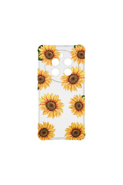 bestcase ¬Æ Husa Anti Shock 1.5MM, Compatibila Cu Realme 12 Pro, Sun Flower, ...
