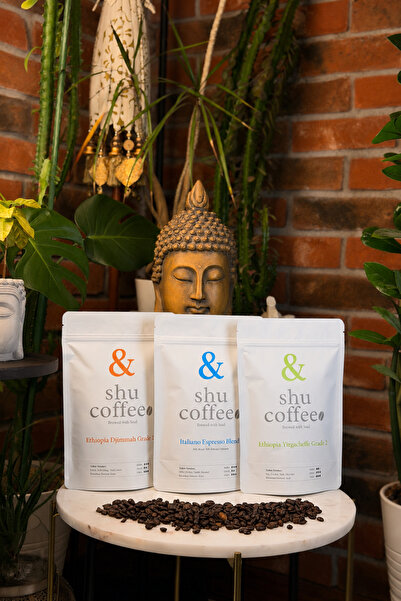 Tranquil Three 600 gr Çekirdek Kahve (Italiano Espresso Blend 200 gr / Ethiopia Yirgacheffe Grade 2