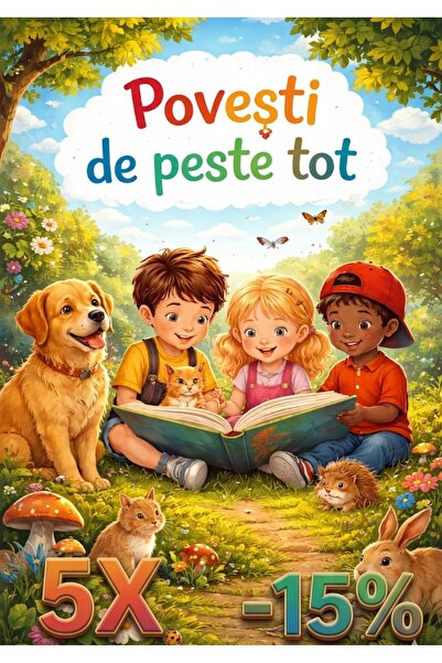 Raissa Pachet 5 carti ,,Povesti de peste tot”