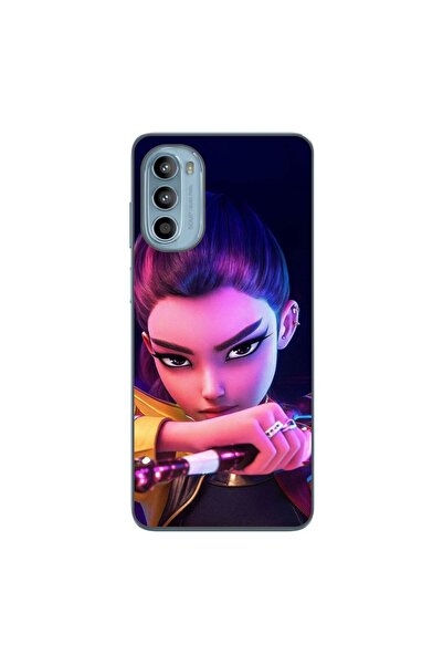 OEM Husa compatibila cu Motorola Moto G52 Silicon Gel Tpu Model KPop Demon Hu...