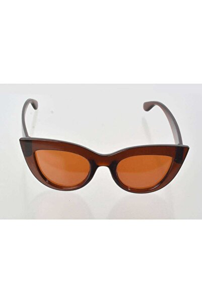 Generic Brand Brown frame cat eye women sunglasses - fashion eyewear